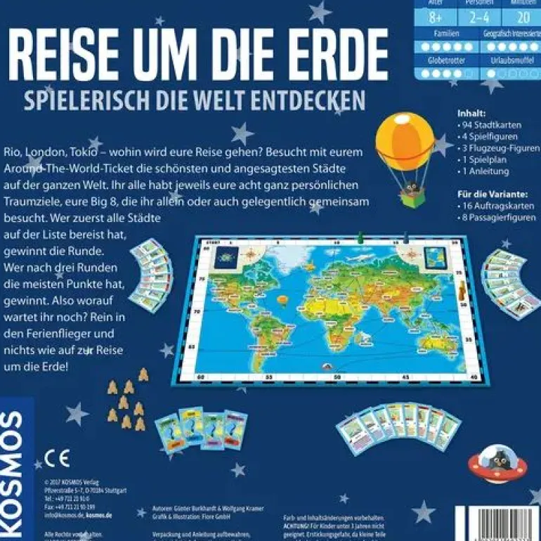 Reise um die Erde | Teddy Toys Kinderwelt