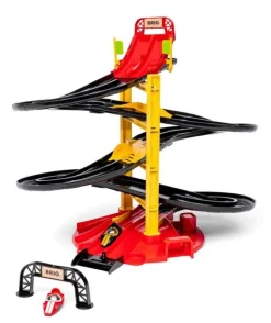 Rennbahn-Turm mit zwei Rennwagen | Teddy Toys Kinderwelt