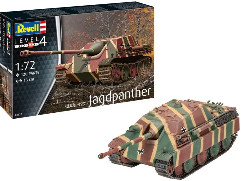 REVELL 03327 1:72 Jagdpanther Sd.Kfz.173 ab 12 Jahre | Teddy Toys Kinderwelt