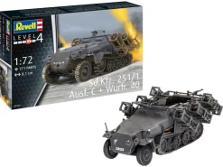 REVELL 03324 1:72 Sd.Kfz. 251/1 Ausf. C + Wurfr. 4 ab 12 Jahre | Teddy Toys Kinderwelt