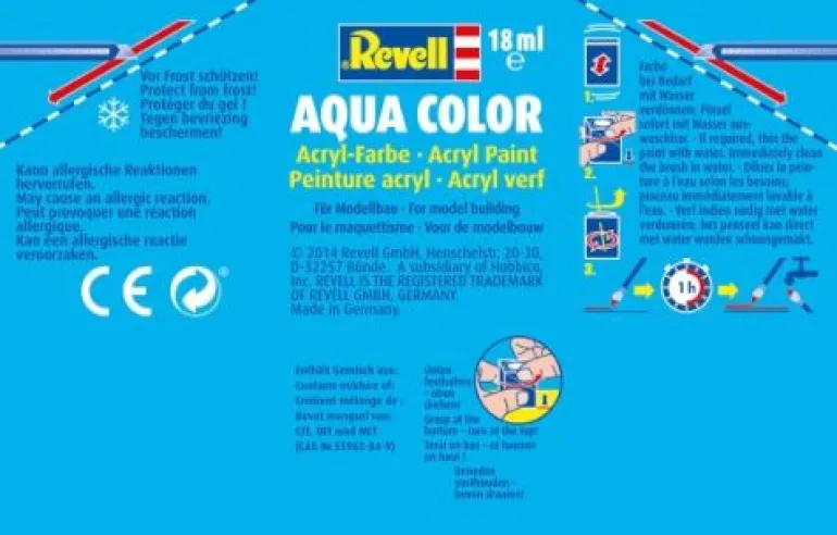 Revell Modellbau - Aqua Color Smaragdgrün, glänzend 18 ml | Teddy Toys Kinderwelt