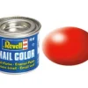 Revell Modellbau - Email Color Leuchtrot, seidenmatt 14 ml | Teddy Toys Kinderwelt