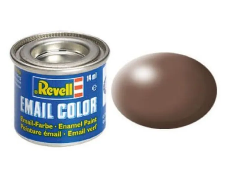 Revell Modellbau - Email Color Braun, seidenmatt 14 ml | Teddy Toys Kinderwelt