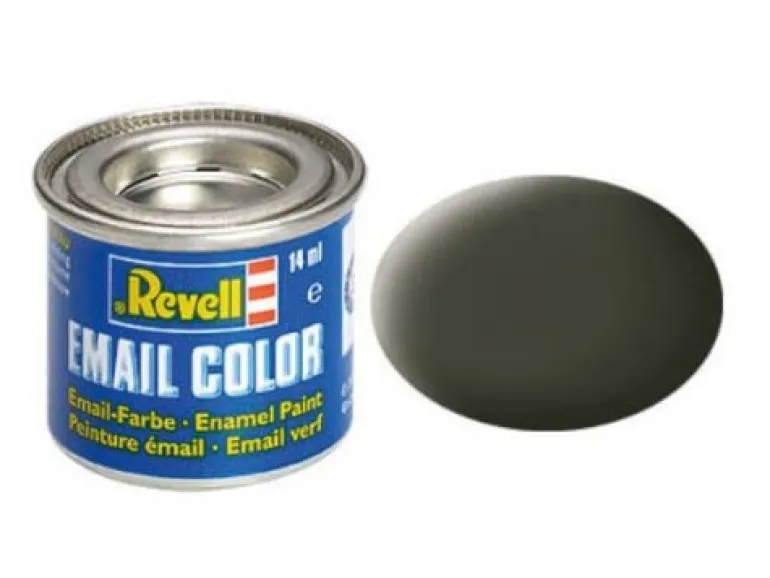 Revell Modellbau - Email Color Gelb-oliv, matt 14 ml | Teddy Toys Kinderwelt