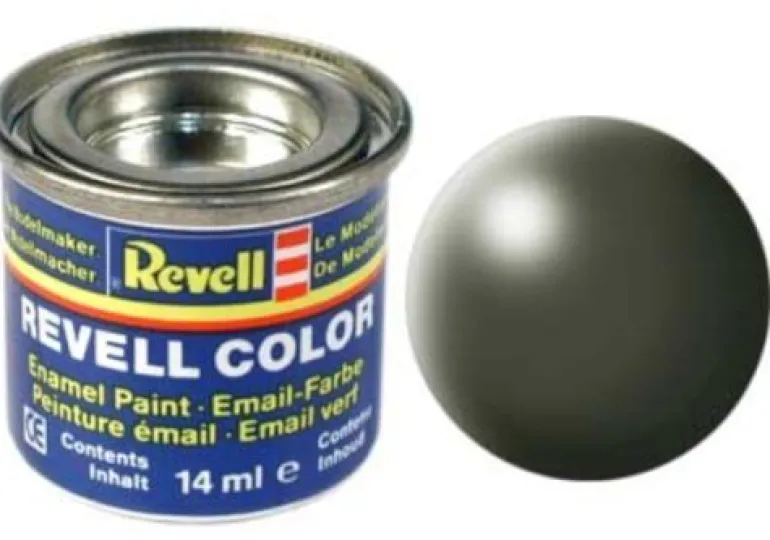 Revell Modellbau - Email Color Olivgrün, seidenmatt 14 ml | Teddy Toys Kinderwelt