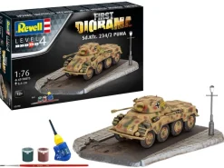 Revell Modellbau - First Diorama Set - Sd.Kfz. 234/2 Puma | Teddy Toys Kinderwelt