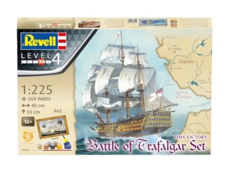 Revell Modellbau - Geschenkset "BATTLE OF TRAFALGAR" | Teddy Toys Kinderwelt