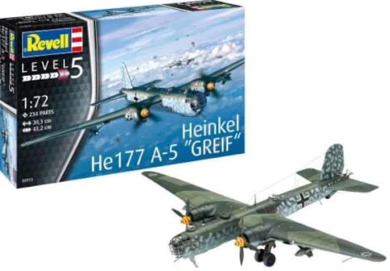Revell Modellbau - Heinkel He177 A-5 ''Greif" | Teddy Toys Kinderwelt