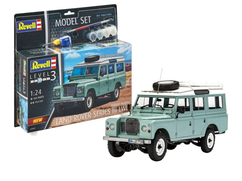Revell Modellbau - Model Set Land Rover Series III LWB | Teddy Toys Kinderwelt