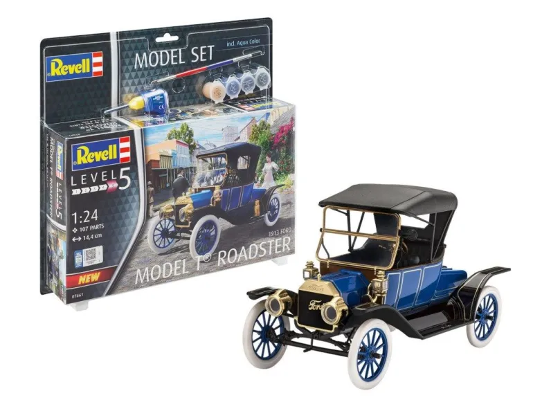 Revell Modellbau - Model Set 1913 Ford Model T Roadster | Teddy Toys Kinderwelt