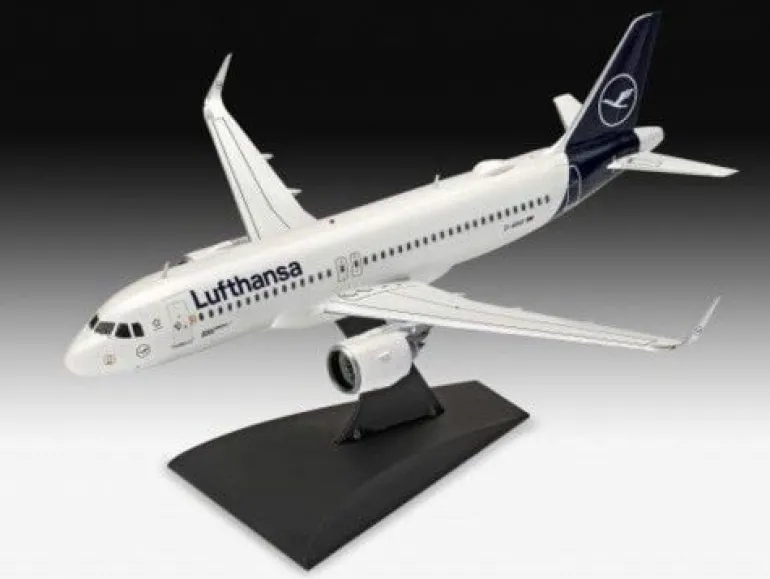 Revell Modellbau - Model Set Airbus A320neo Lufthansa "New Livery" | Teddy Toys Kinderwelt