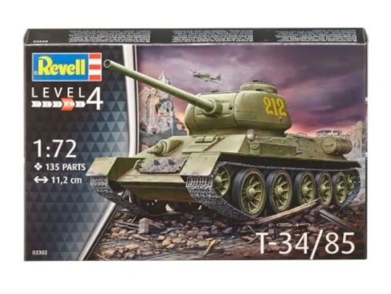 Revell Modellbau - Panzer T-34/85 | Teddy Toys Kinderwelt