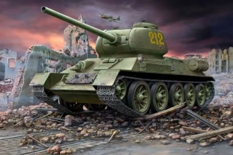Revell Modellbau - Panzer T-34/85 | Teddy Toys Kinderwelt