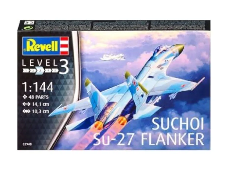 Revell Modellbau - Suchoi Su-27 Flanker | Teddy Toys Kinderwelt