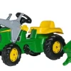 Rolly Toys - John Deere Traktor mit Lader und Anhänger | Traktoren & Anhänger | Outdoor Fahrspaß | Spielzeug | Teddy Toys Kinderwelt