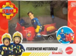 Sam Feuerwehr Motorrad mit Figur | Teddy Toys Kinderwelt