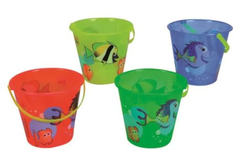 Sandeimer transparent, 4-fach sortiert | Teddy Toys Kinderwelt