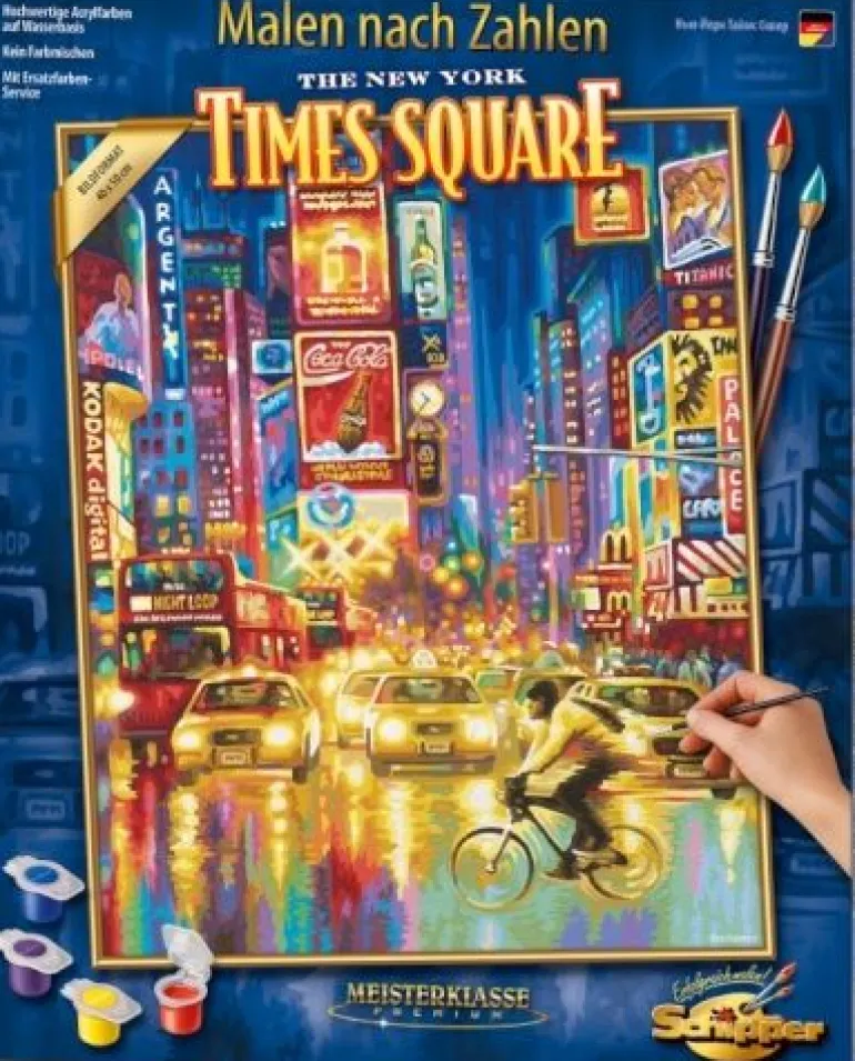 Schipper - Malen nach Zahlen, New York Times Square | Teddy Toys Kinderwelt