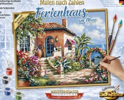 Schipper Malen nach Zahlen - Ferienhaus am Meer | Teddy Toys Kinderwelt