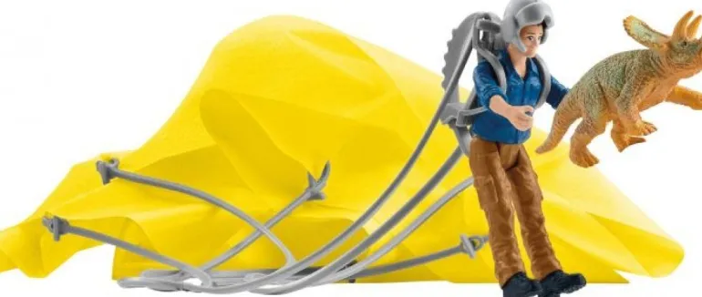 Schleich® Dinosaurs - Dino Fallschirmrettung | Teddy Toys Kinderwelt