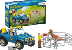 Schleich® Dinosaurs - Geländewagen mit Dino-Außenposten | Teddy Toys Kinderwelt