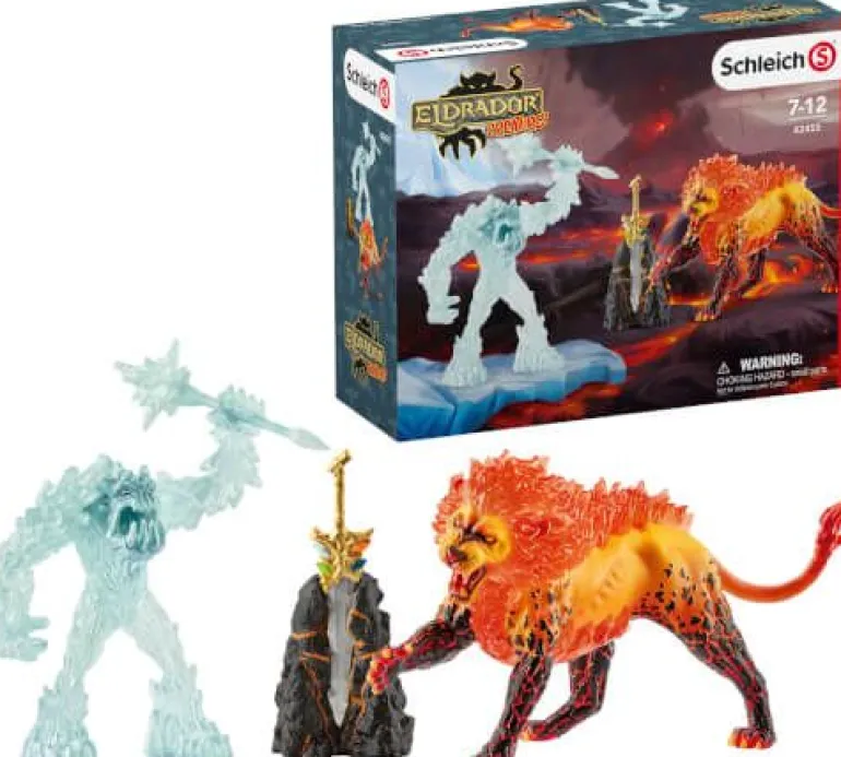 Schleich® Eldrador® - Frostmonster vs. Feuerlöwe | Teddy Toys Kinderwelt