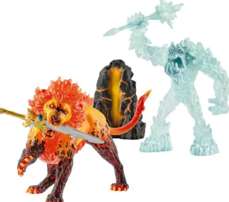 Schleich® Eldrador® - Frostmonster vs. Feuerlöwe | Teddy Toys Kinderwelt