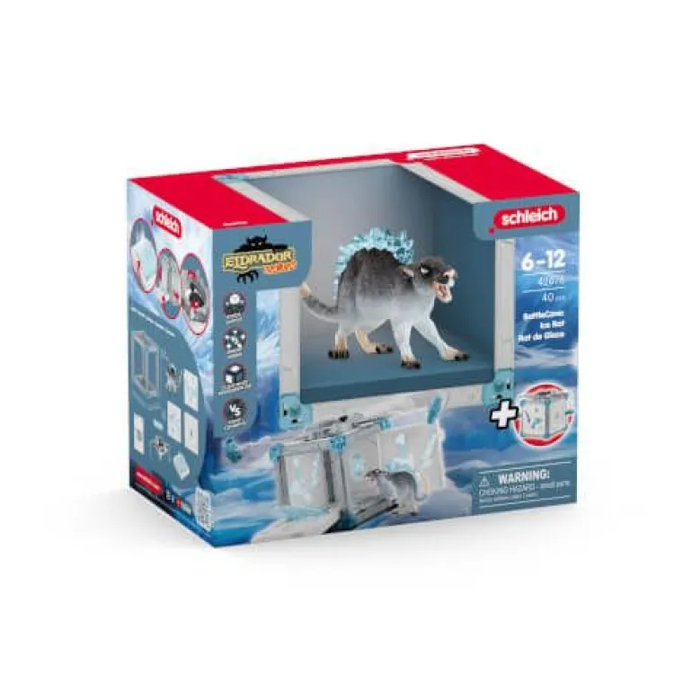 schleich® ELDRADOR CREATURES 42676 BattleCave Eisratte | Teddy Toys Kinderwelt
