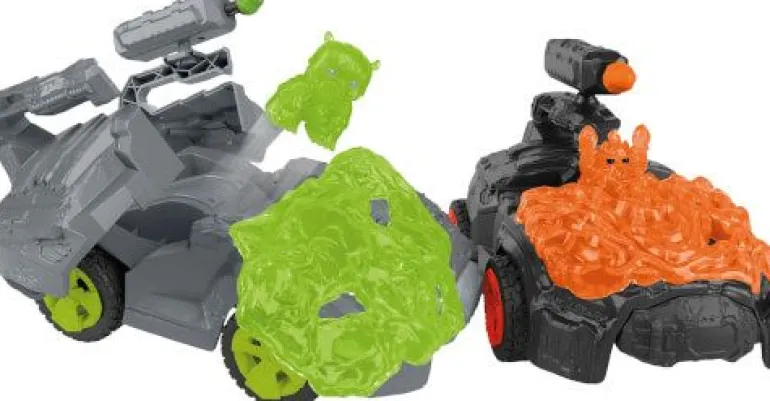 schleich® ELDRADOR CREATURES 42670 Stein-Crashmobil mit Mini Cre | Teddy Toys Kinderwelt