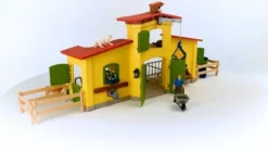 schleich® Farm World 42605 Großer Stall mit Tieren und Zubehör | Teddy Toys Kinderwelt