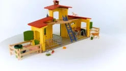schleich® Farm World 42605 Großer Stall mit Tieren und Zubehör | Teddy Toys Kinderwelt