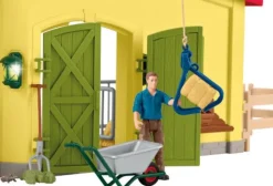 schleich® Farm World 42605 Großer Stall mit Tieren und Zubehör | Teddy Toys Kinderwelt