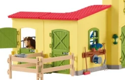 schleich® Farm World 42609 Ponybox mit Islandpferd Hengst | Teddy Toys Kinderwelt