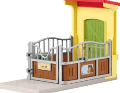 schleich® Farm World 42609 Ponybox mit Islandpferd Hengst | Teddy Toys Kinderwelt
