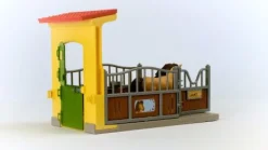 schleich® Farm World 42609 Ponybox mit Islandpferd Hengst | Teddy Toys Kinderwelt