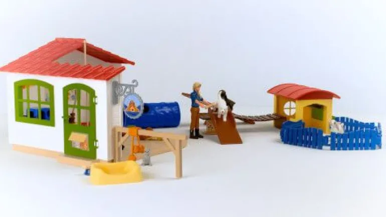 schleich® Farm World 42607 Tierhotel | Teddy Toys Kinderwelt