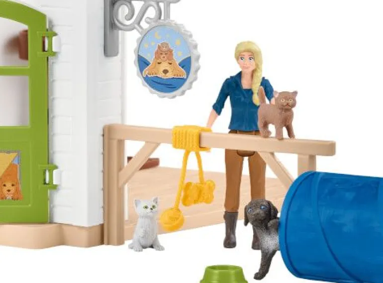 schleich® Farm World 42607 Tierhotel | Teddy Toys Kinderwelt