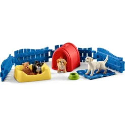 Schleich® Farm World - Welpenstube | Teddy Toys Kinderwelt