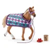 Schleich® Horse Club - Englisches Vollblut mit Decke | Teddy Toys Kinderwelt