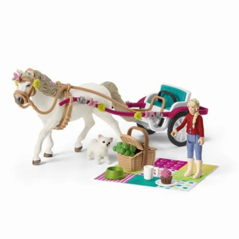 Schleich® Horse Club - Kutsche für Pferdeshow | Teddy Toys Kinderwelt
