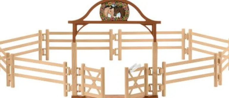 Schleich® Horse Club - Pferdekoppel mit Eingangstor | Teddy Toys Kinderwelt