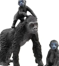 schleich® Wild Life 42601 Flachland Gorilla Familie | Teddy Toys Kinderwelt