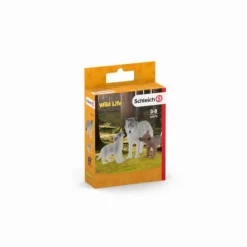 Schleich® Wild Life - Wolfsmutter mit Welpen | Teddy Toys Kinderwelt