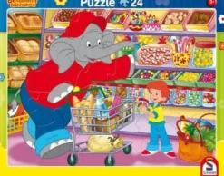 Schmidt Puzzle - Benjamin Blümchen 2er Set, 16 / 24 Teile | Teddy Toys Kinderwelt