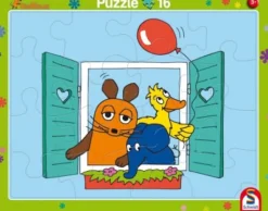 Schmidt Puzzle - Die Maus 2er Set, 16 / 24 Teile | Teddy Toys Kinderwelt