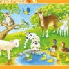 Schmidt Puzzle - 2er Set Rahmenpuzzles Tiere, 24/40 Teile | Teddy Toys Kinderwelt