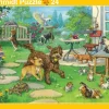 Schmidt Puzzle - 2er Set Rahmenpuzzle Haustiere + Heimische Tiere | Teddy Toys Kinderwelt
