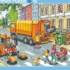 Schmidt Puzzle - Fahrt mit dem Müllauto + Achtung, Baustelle!, 24 Teile | Teddy Toys Kinderwelt