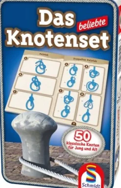 Schmidt Spiele - Das beliebte Knotenset, Metalldose | Teddy Toys Kinderwelt