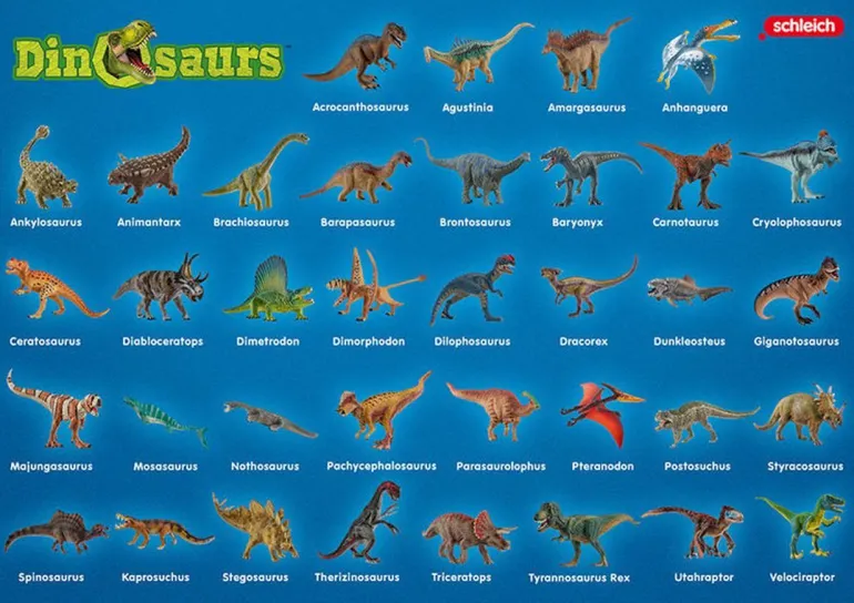 Schmidt Spiele - Dinosaurier Kartenspiel mit tollem Poster | Teddy Toys Kinderwelt